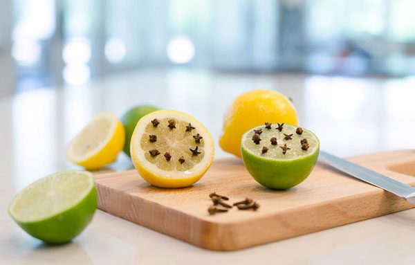 cloves in lemon