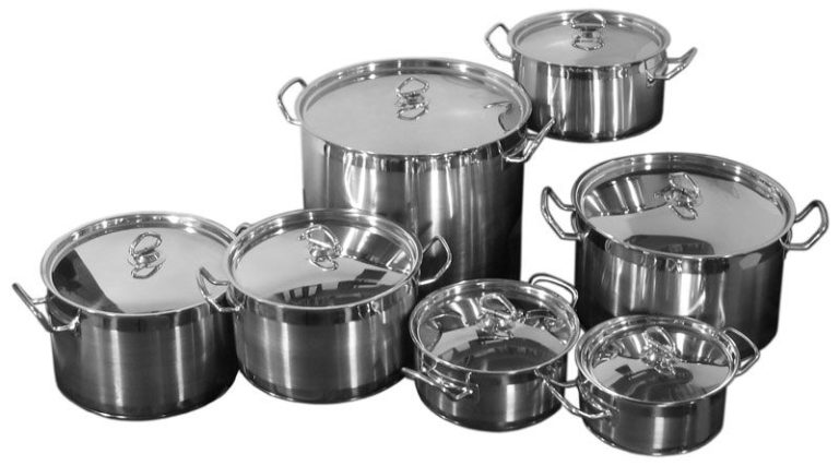 Pans for induction cooker.