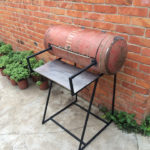 Barbecue from a gas cylinder.