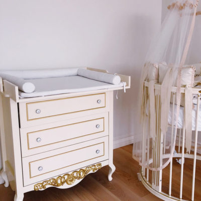 Luxury from the cradle: celebrity children's rooms