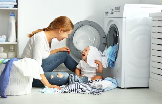 Why do you pour vinegar into the washing machine?