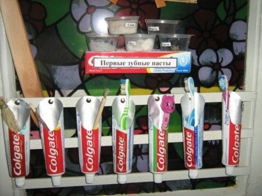 What can be made from old tubes of toothpaste and creams