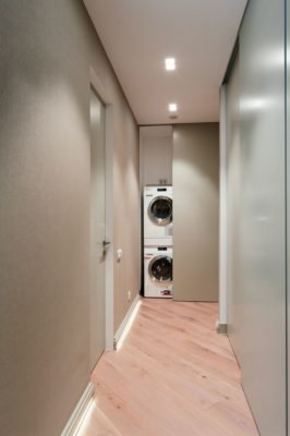 Kitchen or bathroom: where should the washing machine be?