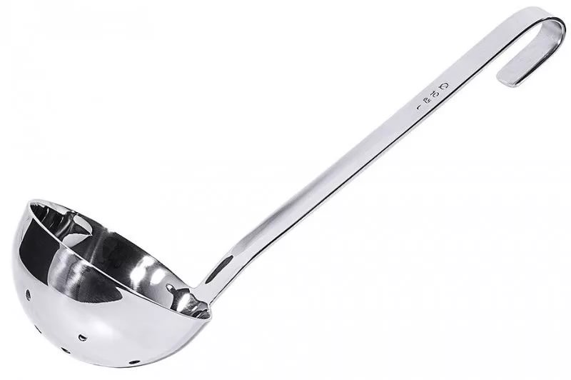 ladle with holes