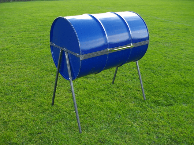 Barbecue from a barrel.