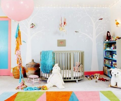 Luxury from the cradle: celebrity children's rooms