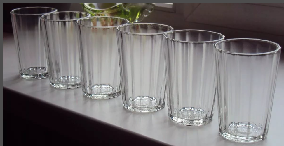 glass without rim