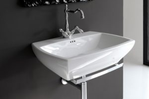 earthenware sink