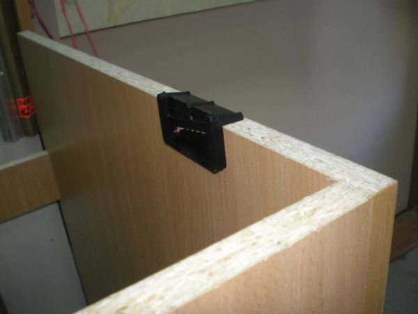 Markings for each of the fasteners.