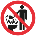 What not to flush down the toilet