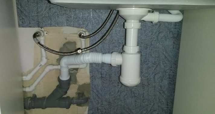 What's under the sink?