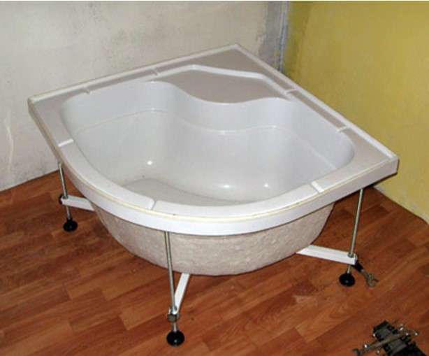 The pallet is installed.