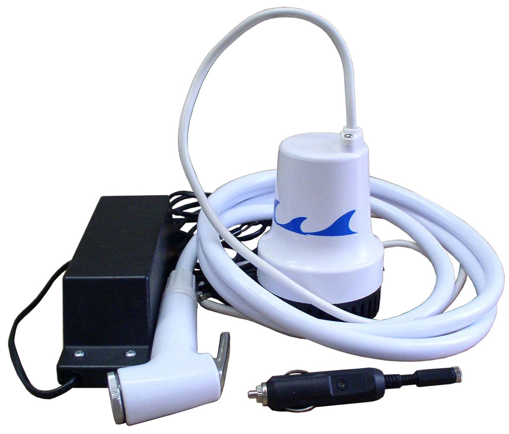 The shower is trampling.