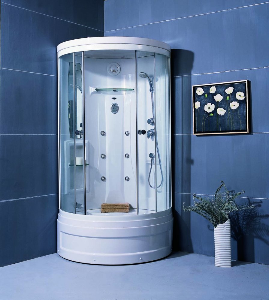 Shower cabin.
