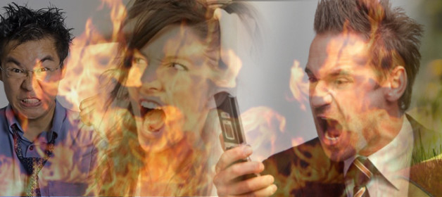 What wallpaper color can cause outbursts of aggression?