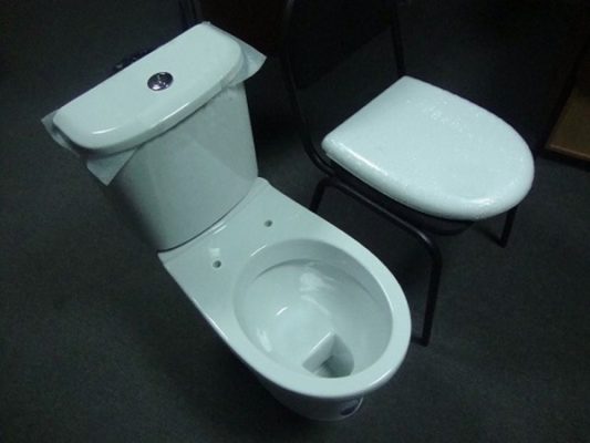 Why did Soviet toilets have a shelf?