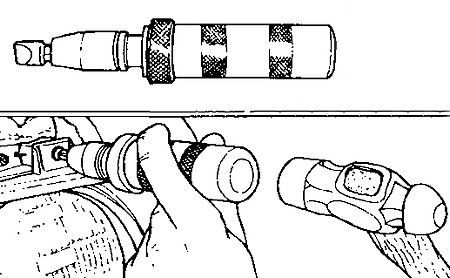 How to use an impact screwdriver.
