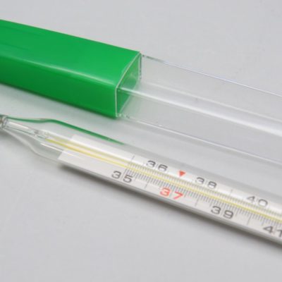 glass thermometer