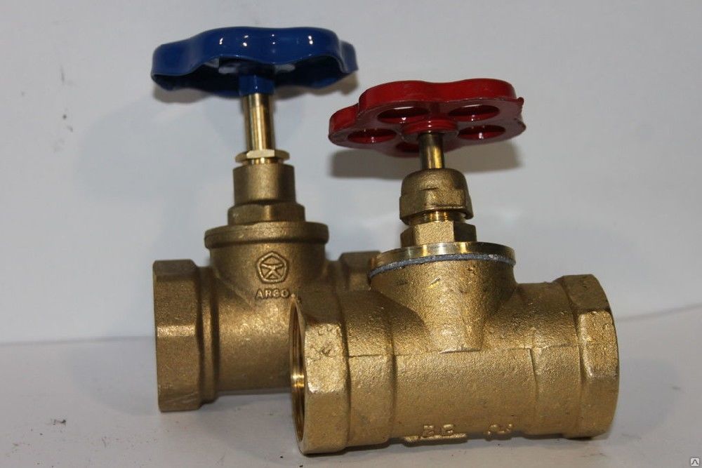 Valve type tap.