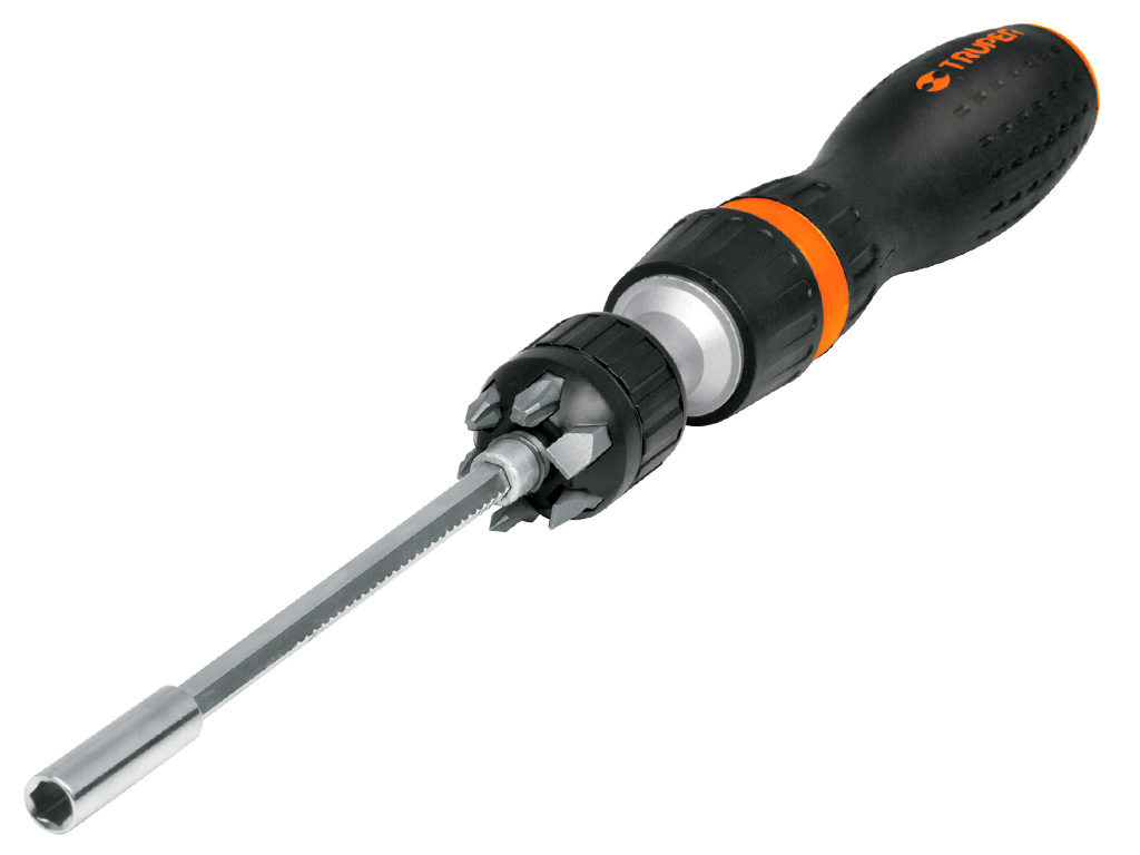 Telescopic screwdriver.