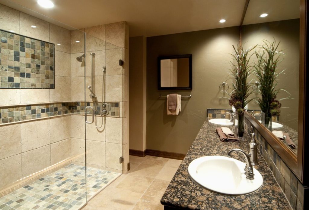 Bathroom design option.