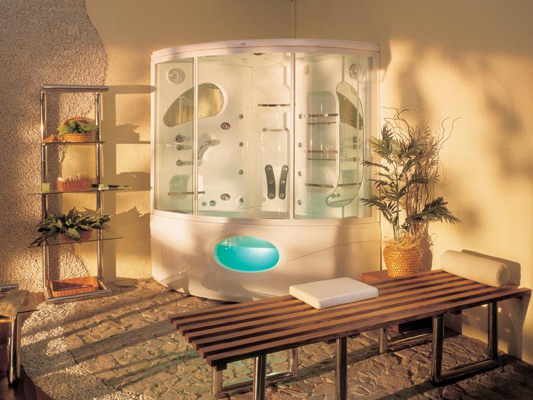 Hydrobox in the interior.