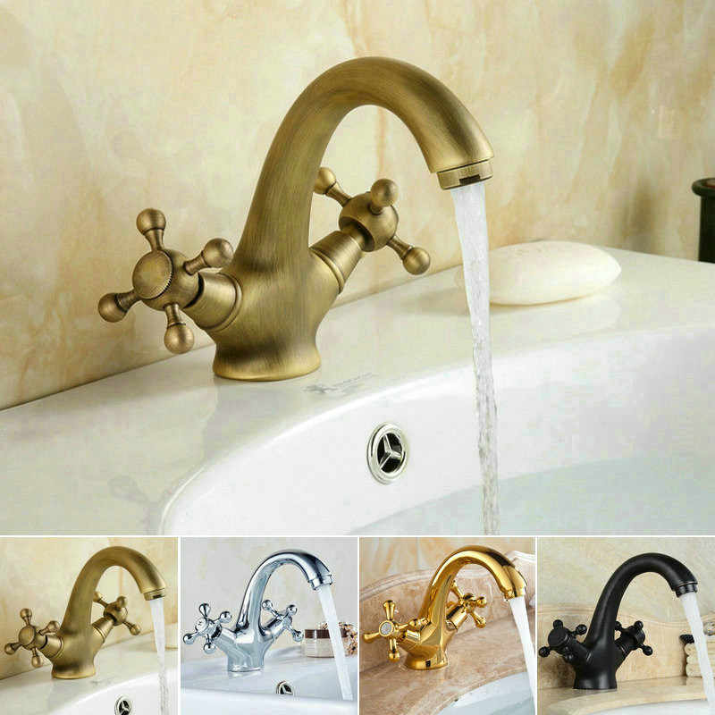Brass faucet.