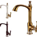 Faucets made of brass.