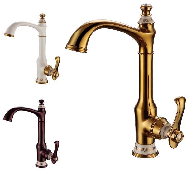 Faucets made of brass.