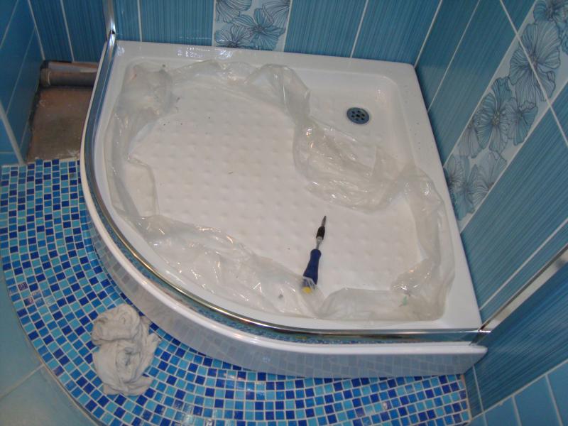 Pallet installation.