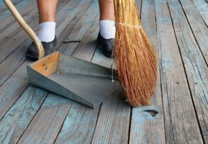 How to properly get rid of an old broom