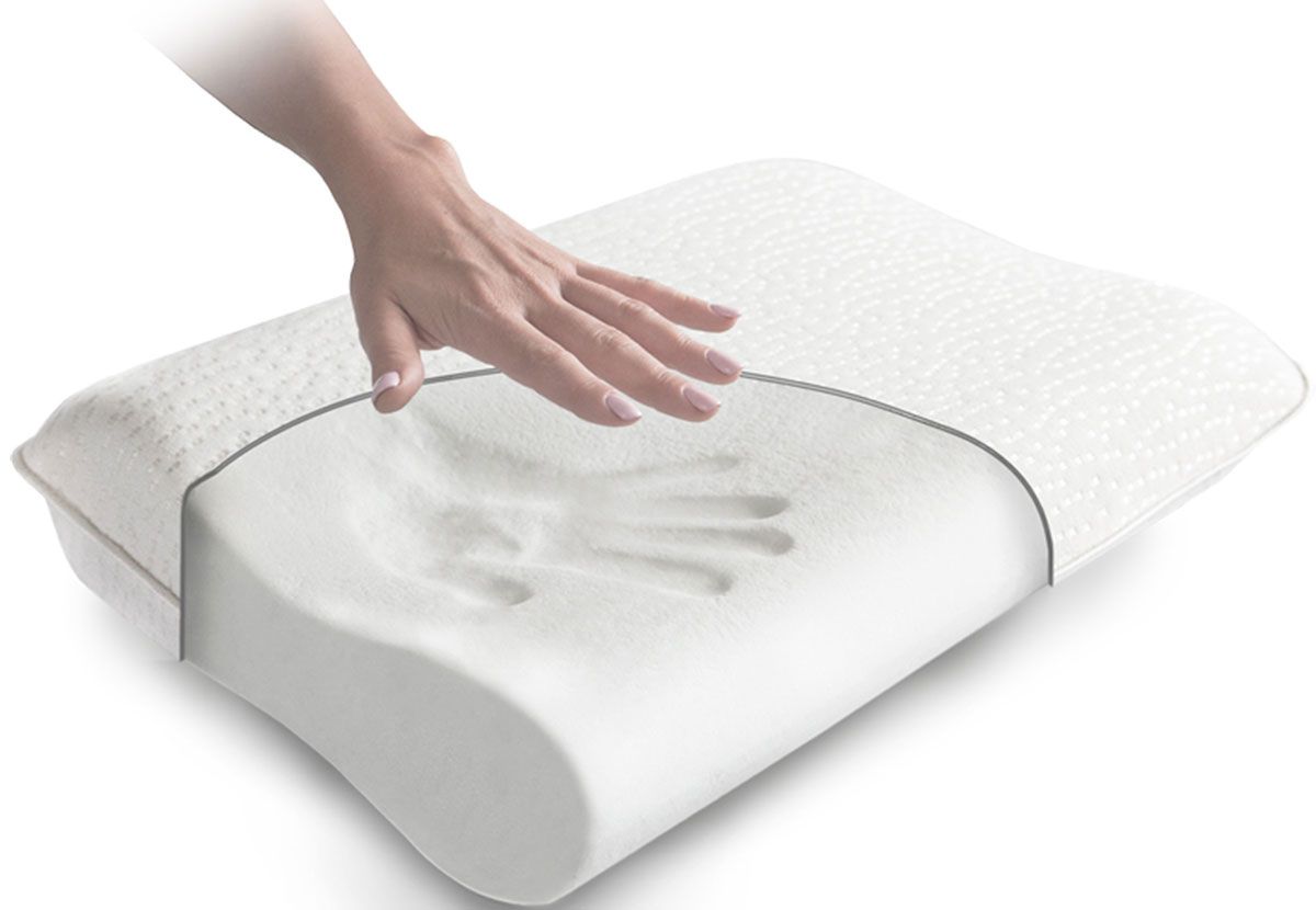 What does a memory foam pillow remember?