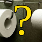 How to hang toilet paper correctly