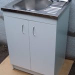 Rectangular cabinet.