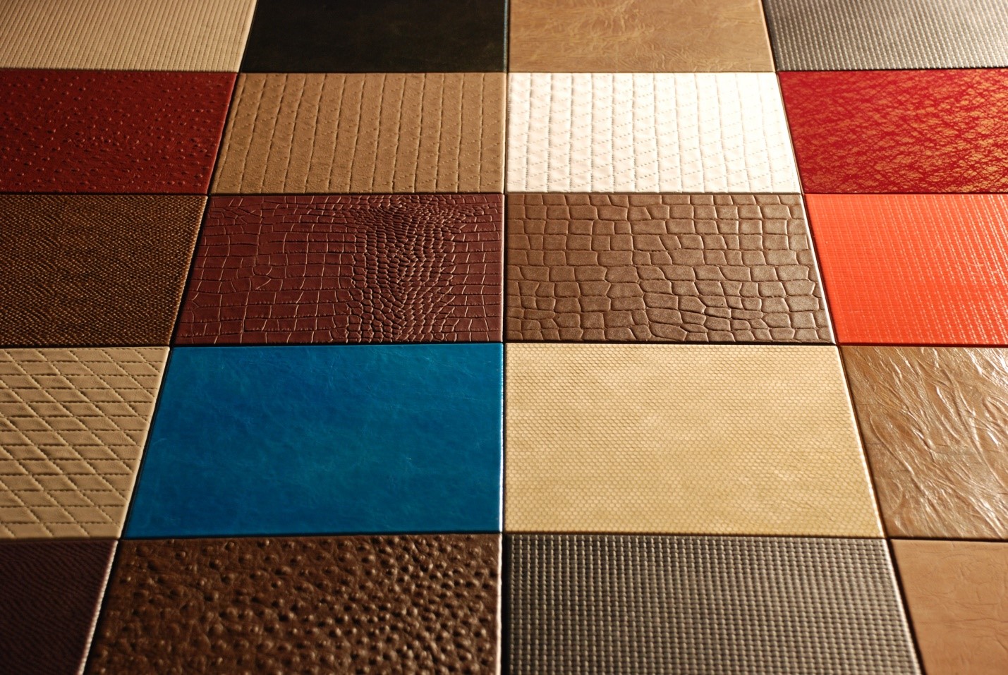 leather tiles
