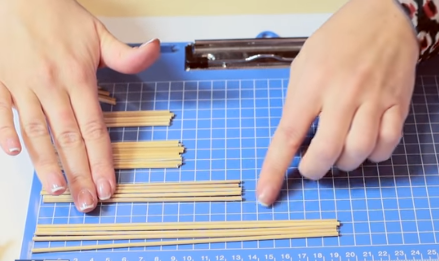 selecting sticks for a loft chandelier