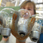 Ready-made incandescent lamps.