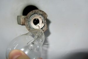 The light bulb burst.