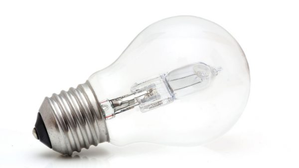 Halogen lamp.