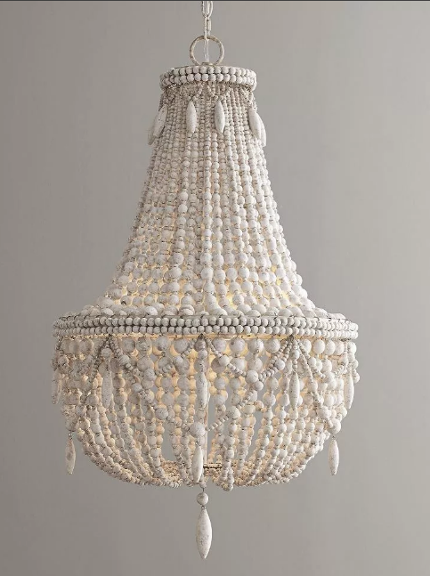 bead chandelier