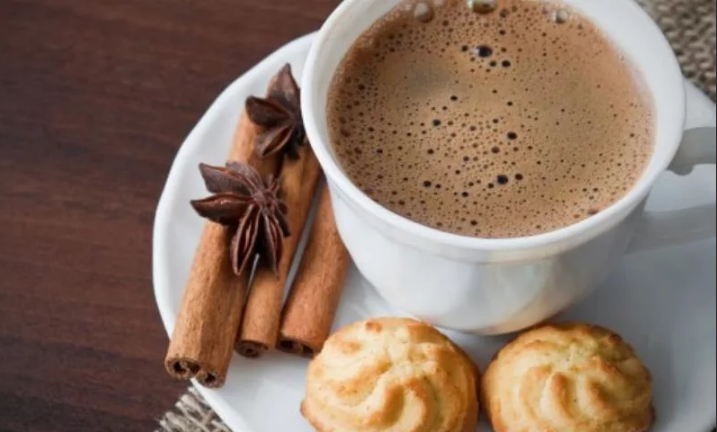 coffee with cinnamon