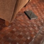 Leather tiles: pros and cons