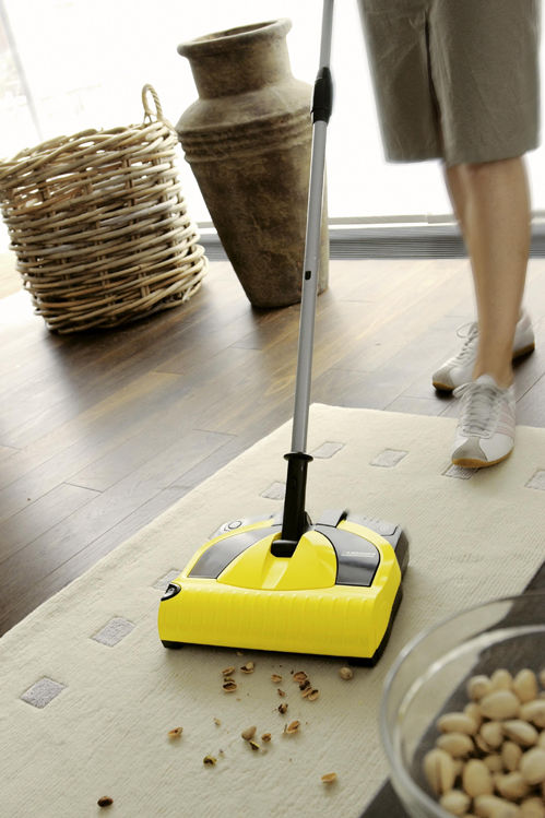 Can an electric broom replace a vacuum cleaner?