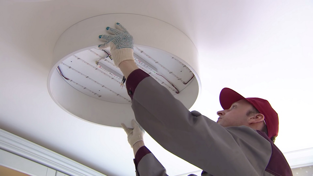 dismantling the chandelier