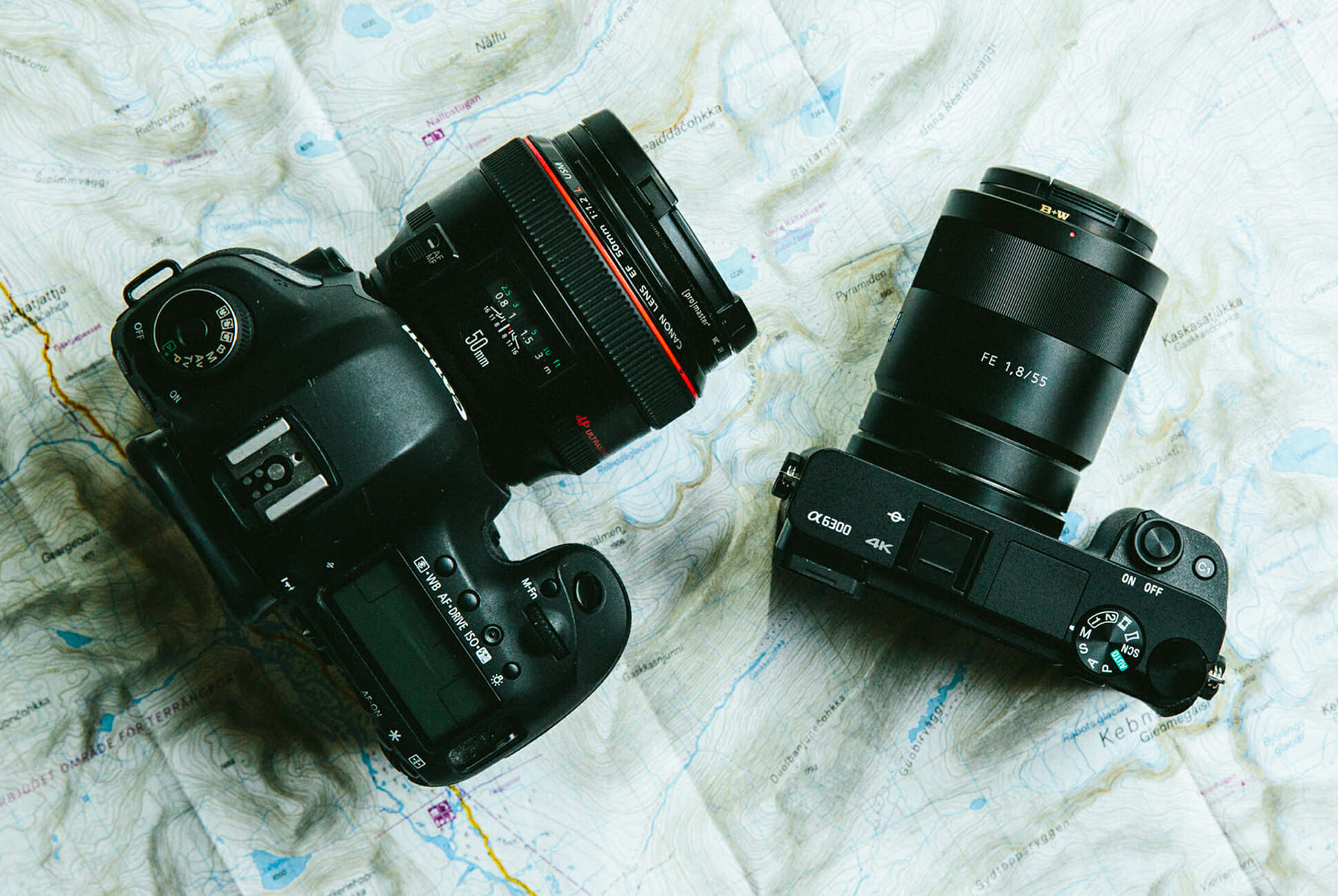 DSLR and mirrorless cameras