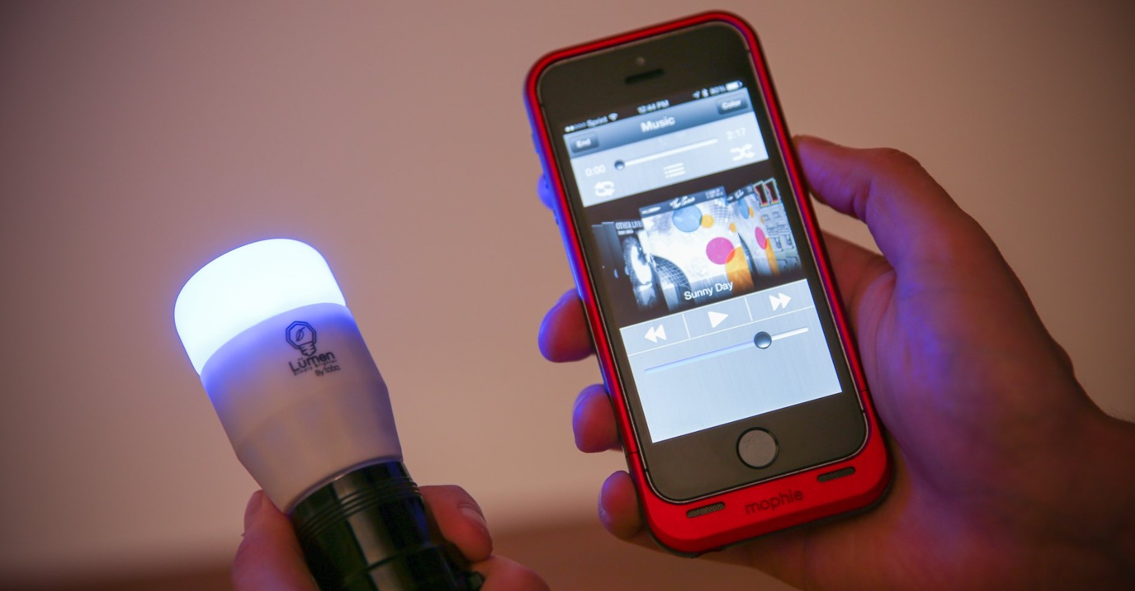 Smart light bulb control