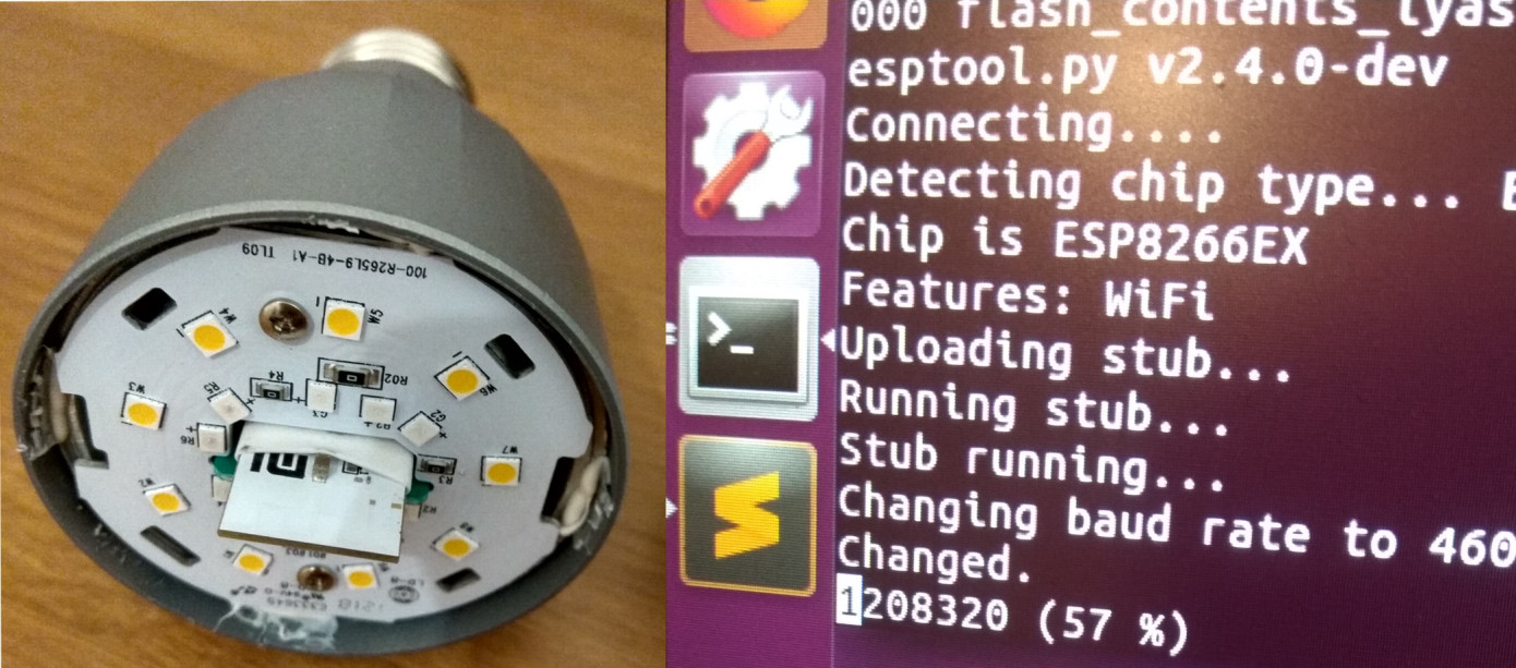 Hacking a smart light bulb