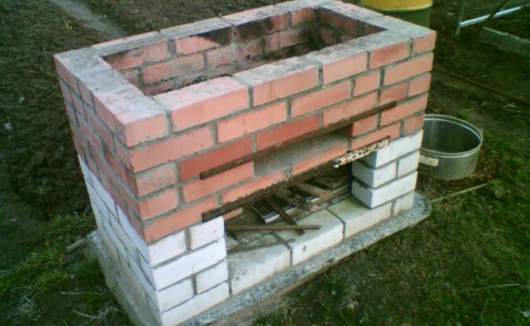 Brick grill