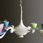cup chandelier