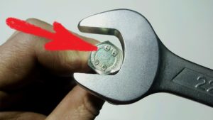 What to do if you don’t have the right size wrench at hand